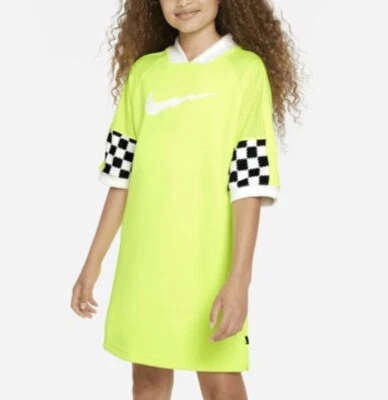 Camiseta deportiva de fútbol Nike Dri-Fit fd3129-702 túnica Volt amarillo negro blanco juvenil XL niño Foto 1 de 4