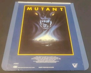 Mutant CED Videodisc RARE OOP 80s Horror Gore Vestron Video UNTESTED - Picture 1 of 2