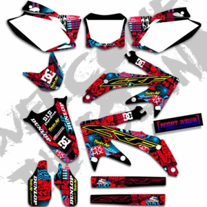 2005-2015 HONDA CRF 450X GRAPHICS KIT CRF 450X NIGHT RIDER MX ISLAND DECALS KIT - Bild 1 von 1