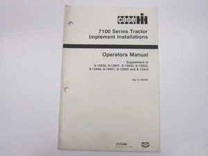 International 7100 Series Tractor Operator's Manual - Bild 1 von 2