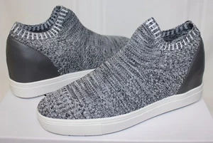 Steve Madden Sly Knit Slip On Sneaker style shoes Grey Multi New With Box - Picture 1 of 5