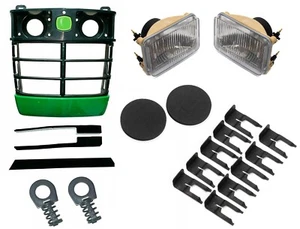 Grille/Head Lights/Mounting Pad/Clips LVA11379 Fits John Deere 4510 4610 4710 - Picture 1 of 23