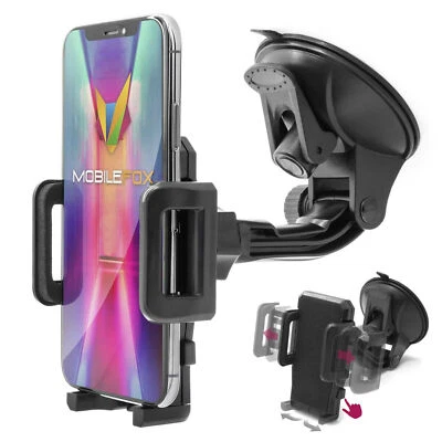 Universal Handy Halterung Auto KFZ Halter passend für Apple iPhone Samsung - Bild 1 von 4
