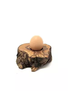 Beautiful Rustic Egg Cup Made Of OLIVE WOOD Single And In Sets - Picture 1 of 8