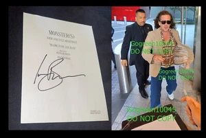 Ian Brennan signed script Lyle & Erik Menendez Monsters Netflix screenplay - Picture 1 of 3