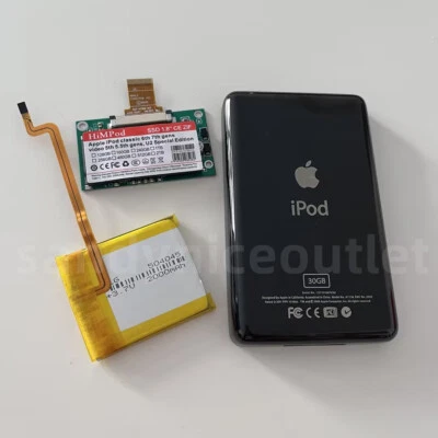 ✅2TB SSD Upgrade 2000mAh Battery for iPod Classic 6th 7th Video 160GB 256GB 1TB✅ - Image 1 of 3