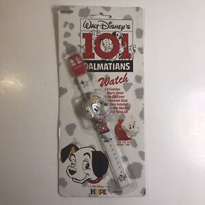Rare Vintage Walt Disney's 101 Dalmatians  Digital Flip Top Cover Watch Pink Ear