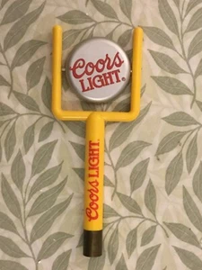 Coors Goal Post Superbowl Tap Handle Visit my ebay store beer cap - Imagen 1 de 2