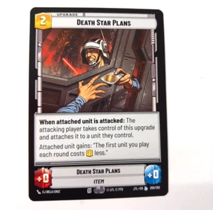 Star Wars Unlimited:  JTLS 'Death Star Plans' Legendary 260/262 - Picture 1 of 1