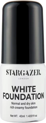Stargazer White Liquid Foundation - Perfect Coverage for Gothic, Halloween & Dra - Image 1 of 4