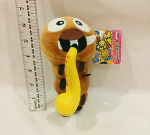 The Godzilla Live MOTHRA LARVA 6" Plush Doll Banpresto Japan Prize Toy 1993 H/T - Picture 1 of 9