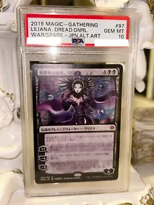 PSA10 MTG Liliana Dreadhorde General Alt Art 097/264 Japanese - Picture 1 of 4