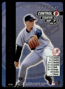 2000 MLB SHOWDOWN FOIL David Cone New York Yankees #297 - Picture 1 of 2
