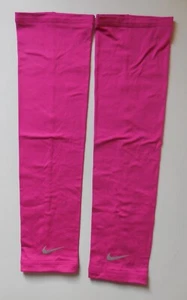 Nike Lightweight Run Arm Sleeves Adult Unisex Active Pink/Silver L/XL - Picture 1 of 5