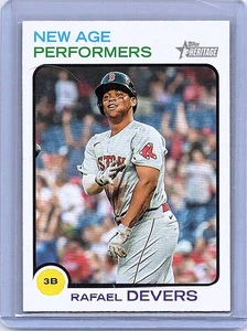 2022 Topps Heritage #NAP-6 Rafael Devers New Age Performers - Picture 1 of 2