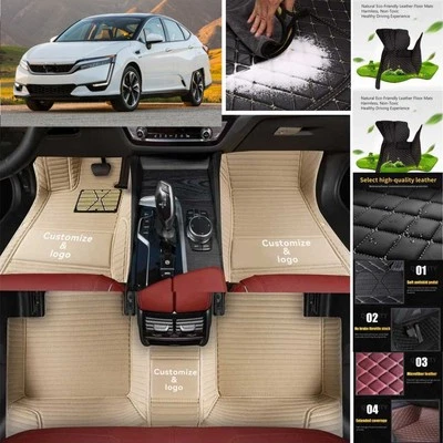 For Honda Clarity Car Floor Mats Carpets Cargo Liners Custom All Weather - Image 1 of 4