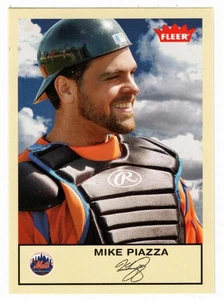 Mike Piazza - New York Mets - 2005 Fleer Tradition MLB Baseball # 46 Mint - Picture 1 of 1