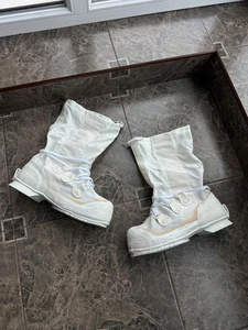 Vintage British Army Arctic Mukluk Boots Cold Weather Narrow Size 8 Military 00s - Bild 1 von 12
