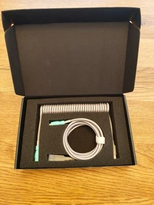 Drop Hyperfuse Coiled YC8 Keyboard Cable - Picture 1 of 2
