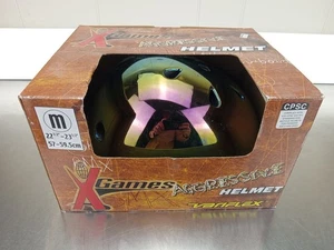Xgames Bmx Aggressive Helmet Vanflex Size M Vintage Rare - Picture 1 of 7