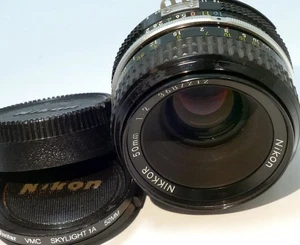 Nikon Nikkor 50mm f2 Ai Lens prime - Excellent condition - Picture 1 of 13