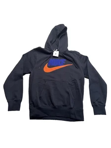 Nike Sudadera con Capucha Para Hombre Pequeña Pullover Sudadera Swoosh FN3104-010 NUEVA CON ETIQUETAS - Imagen 1 de 6
