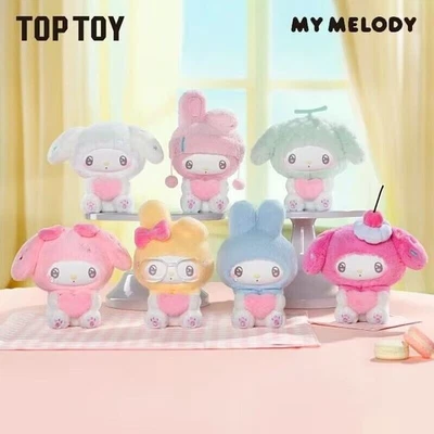 TOPTOY Sanrio My Melody 50th Anniversary Milk Candy Series Plush Toy Bag Charm - Image 1 of 4