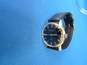VINTAGE CARAVELLE MEN'S SELF-WINDING WATCH GOLG PLATED CASE 11ULAC 17j 32.3mm - Picture 1 of 7