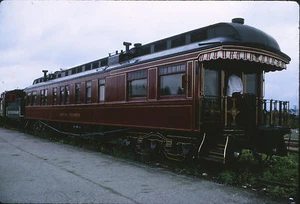 1965 West Coast Rwy Passenger Car 'British Columbia' - Vtg 35mm Railroad Slide - Picture 1 of 1