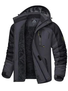 Übergangsjacke Herren Winter Warme Wanderjacke Wasserdicht Outdoor Jacke Jagd... - Bild 1 von 8
