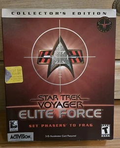 Star Trek Voyager Elite Force Edición Coleccionista (PC, 2000) - Activision Raven - Imagen 1 de 6