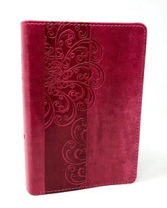 2011 NIV Holy Bible ZONDERVAN compact pocket Magenta Pink Jesus Christian God - Picture 1 of 12