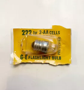 1 NOS/nuovo con scatola vintage GE n. 222 Lampadina torcia - Foto 1 di 1