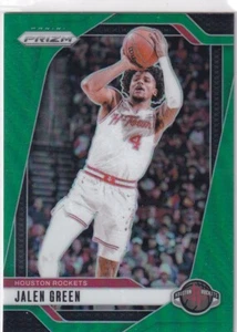 2024-25 NBA Panini Prizm No. 102 Jalen Green Green Prizm - Bild 1 von 2