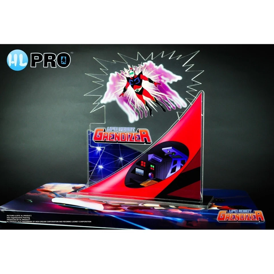 Hl pro Goldrake Grendizer Actarus Duke Huyó Acrylic Diorama Figura Collection - Imagen 1 de 1