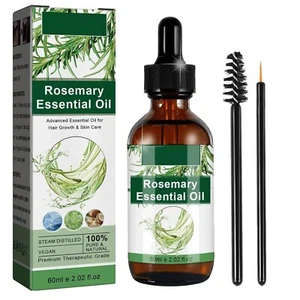 Rosmarinöl 60ML für Haarwachstum & Kopfhautpflege - Natürliche Feuchtigkeit - Bild 1 von 1
