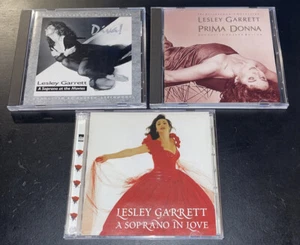 (3) LESLEY GARRETT CD Lot »»» Diva! Movies / Prima Donna / A Soprano In Love 2CD - Picture 1 of 12