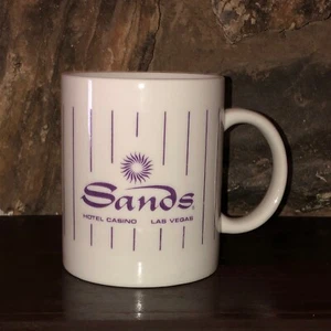Vintage Sands Coffee Cup Las Vegas Hotel Casino Bar Glass - Picture 1 of 6