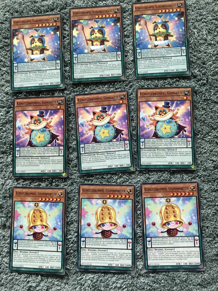 Yu-Gi-Oh! 9 Commons 1. Auflage TDIL-DE002 MP19-DE146 TDIL-DE006 TOP - Bild 1 von 1
