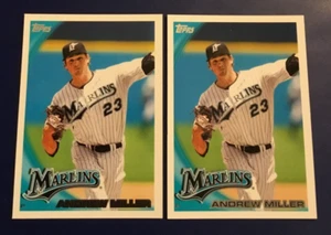 2010 Topps # 494 ANDREW MILLER Lot 2 Florida Marlins Nice Look! - Picture 1 of 1