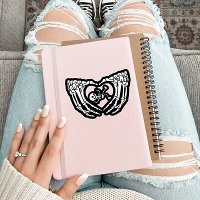 Pregnancy Annoucement Sticker Skeleton Funny Baby Annoucement Halloween Decal - Image 1 of 4