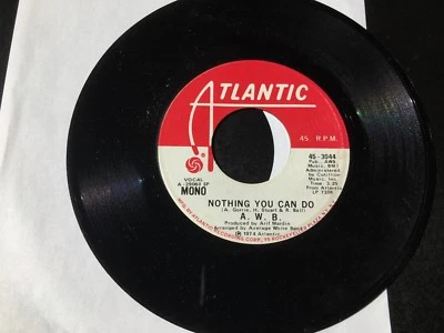PROMO 45 A.W.B. Nothing You Can Do (Mono & Stereo) ATLANTIC VG+ - Image 1 of 4