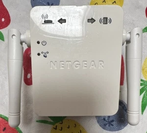 NETGEAR Wi-Fi Range Extender Model: WN3000RPHV3 Tested Wall Adapter Plug In - Picture 1 of 6