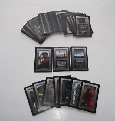 Monopoly Mandalorian Star Wars Juego de Repuesto 50 Piezas Cartas de Jugador Foto 1 de 2