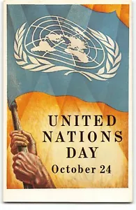 Giornata delle Nazioni Unite, 24 ottobre 1963 - affrancata il 24 ottobre con francobollo ONU e annullo - Foto 1 di 2
