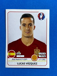 Panini Euro 2016 Figur Nr.366x Lucas Vazquez (Espana) - Bild 1 von 1