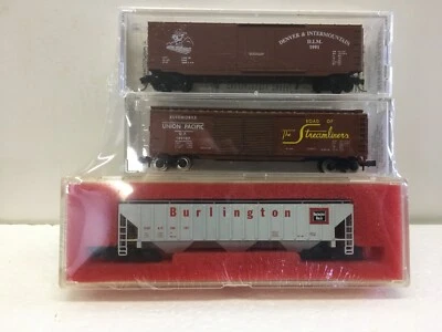 N Scale Kadee Micro Trains MTL Special Run 91-05  Dentrak 1991 3-Pack - Image 1 of 2
