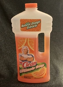 Mr. Clean Ultimate Orange Multi Purpose Cleaner Of 40oz. 70% Full Vintage - Picture 1 of 3