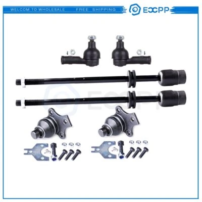 Piezas completas de dirección delantera de 6 piezas para Volkswagen Golf Jetta 1985-1991 1992 Foto 1 de 4