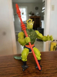 Vintage MOTU Whiplash Masters Universe He-Man Nice Figure Mattel 1983 Complete - Picture 1 of 7